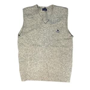 Dog Dept Japan Men's Wool Knit Vest in Gray Size Small